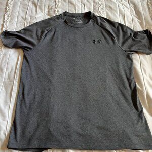 Mens UNDER ARMOUR THE TECH TEE athletic performance tee t  shirt sz L Lg